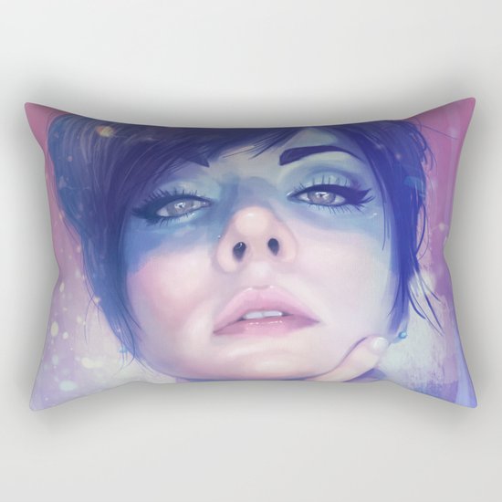 Drowning Rectangular Pillow