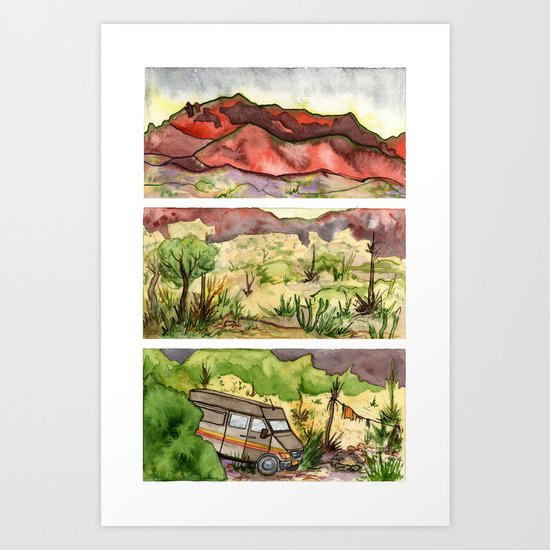 The Makeshift Man 01:01 Art Print