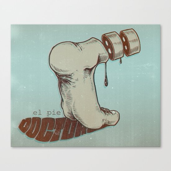The Foot Doctor Canvas Print