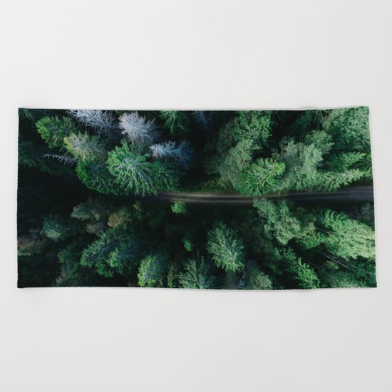 From Afar Beach Towel