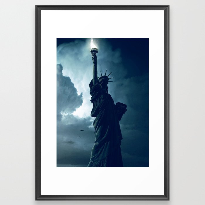 Statue of Liberty 2056 Framed Art Print
