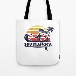 South Africa surf beach. Perfect present for mother dad friend him or her  Tote Bag | Graphicdesign, South Africa Retro, South Africa, South Africa Shaka, South Africa Surf, South Africa Beach 