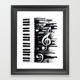 Abstract Music Framed Art Print