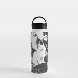 Cats Forever B&W Water Bottle