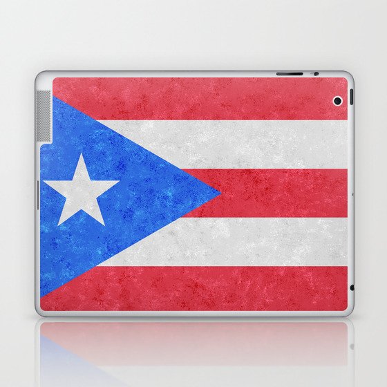 Bandera de Puerto Rico  Laptop & iPad Skin
