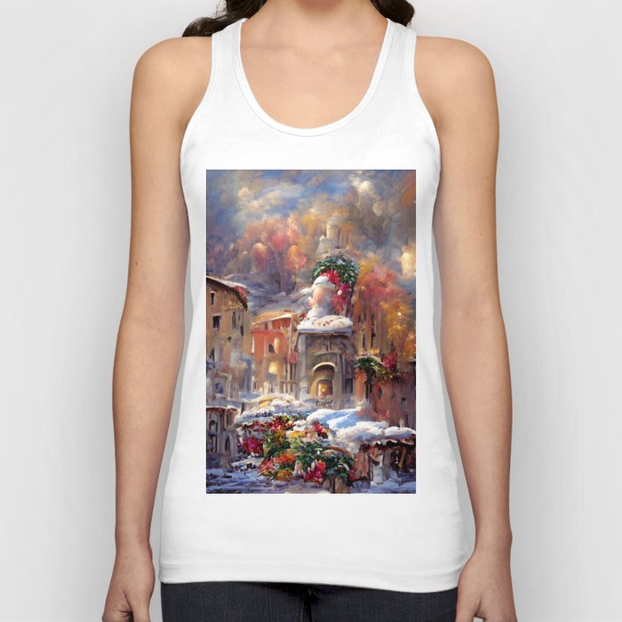 Only snow on italy Tank Top
