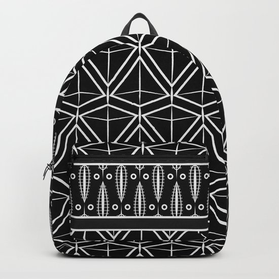 Art Deco . No. 17 "mirabelle 2 " Backpack