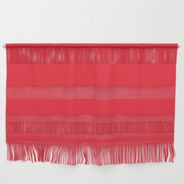 RED FLASH solid color Wall Hanging