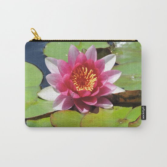 Water Lily at the Mission San Juan Capistrano Carry-All Pouch