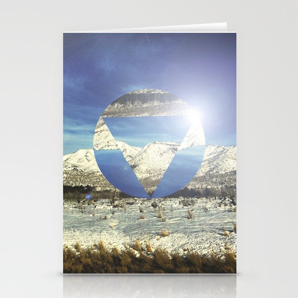 Snowy Earth Stationery Cards