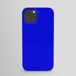 RGB Blue cobalt navy sapphire azure royal sea iPhone Case
