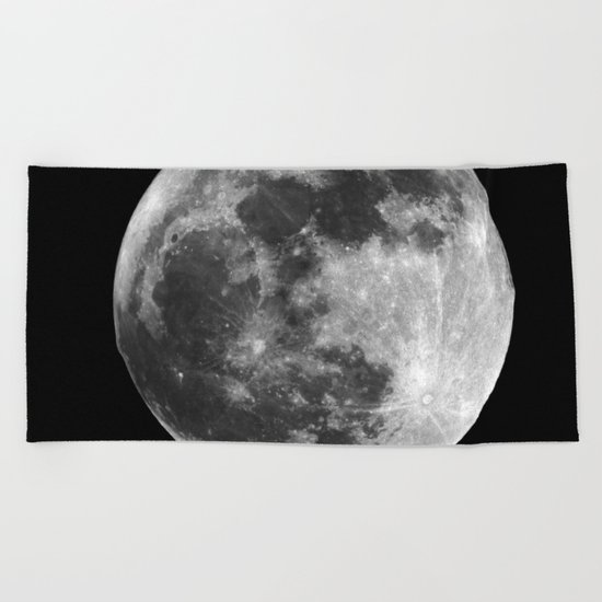 moon Beach Towel