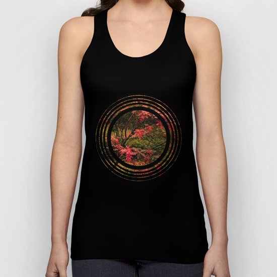 Autumn in the Garden 2 Unisex Tank Top
