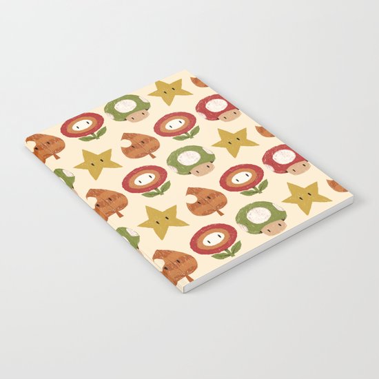 mario items pattern Notebook