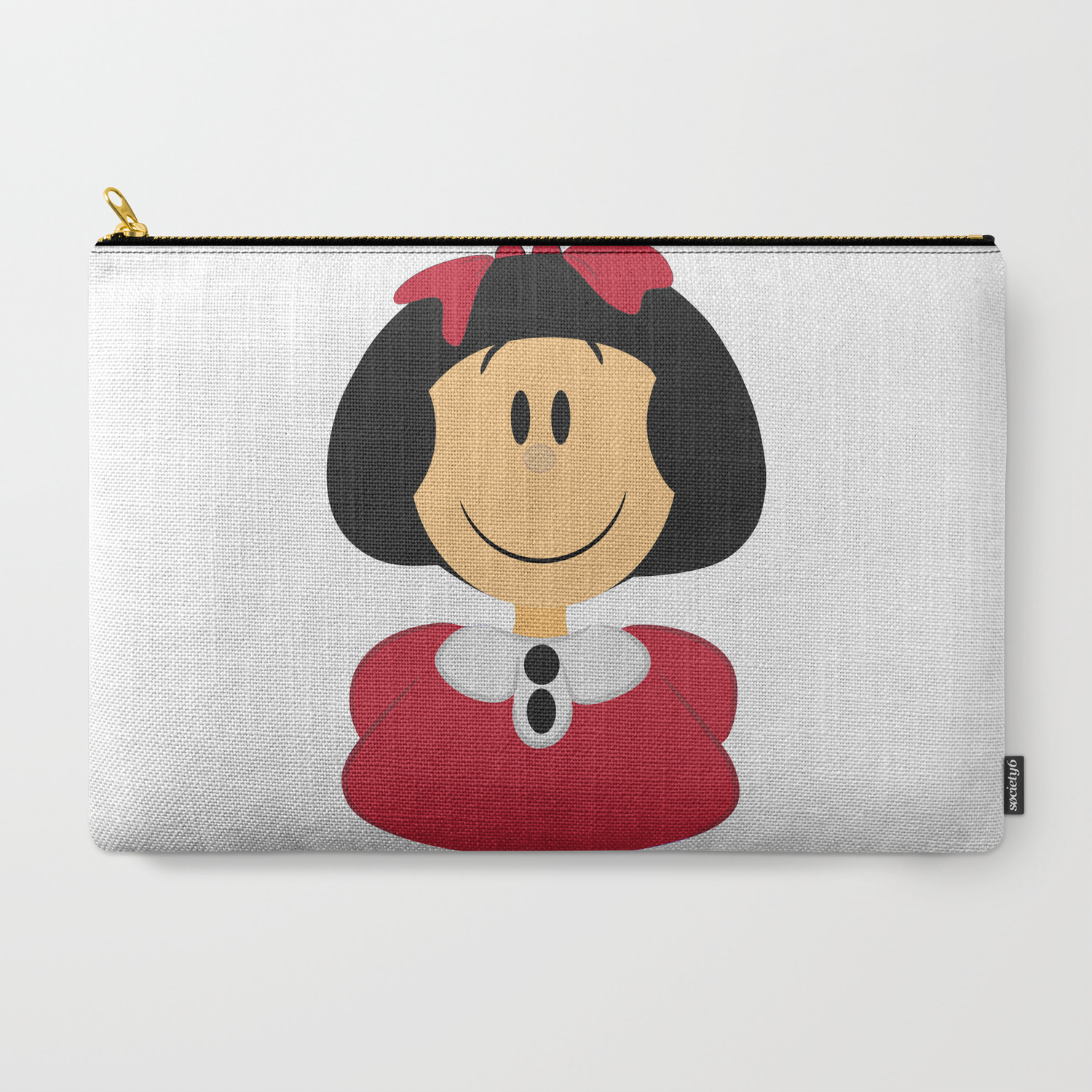 Mafalda Carry All Pouch By Emescolors Society6