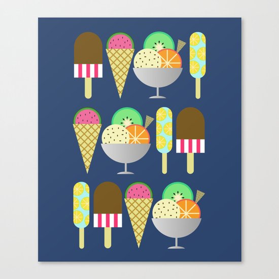 Gelato Canvas Print