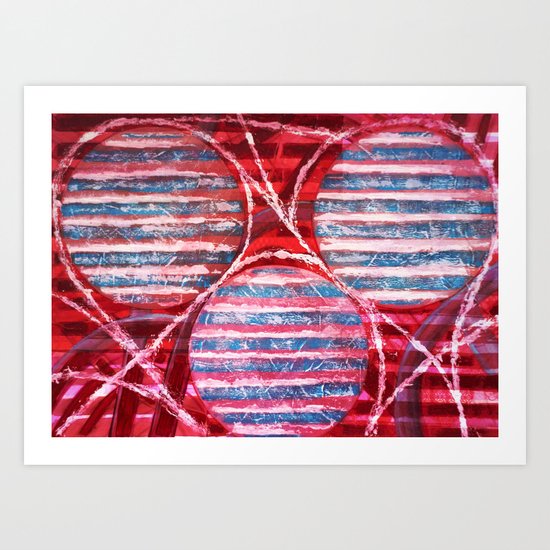 Ma Belles Art Print