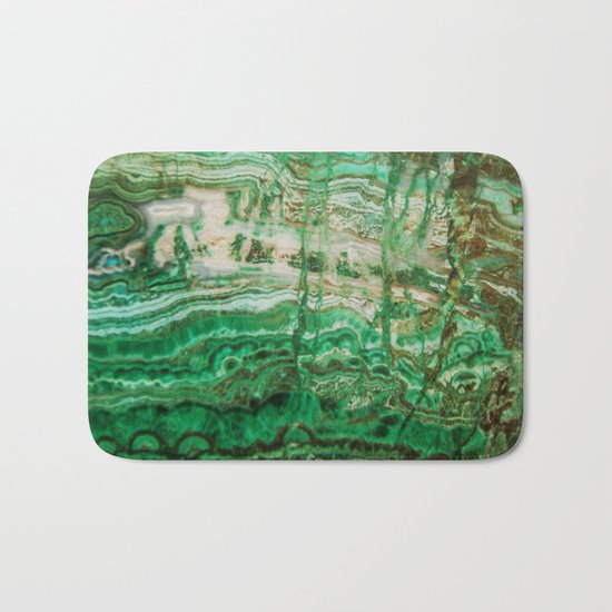 MINERAL BEAUTY - MALACHITE Bath Mat