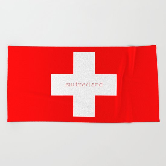 Switzerland Lovers Beach Towel
