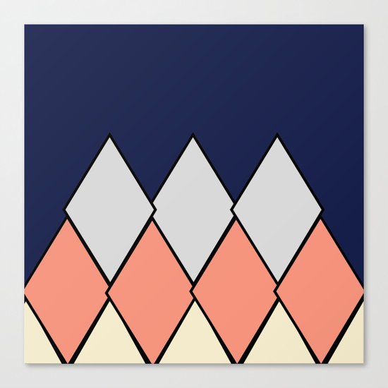 TRIANGLES Canvas Print