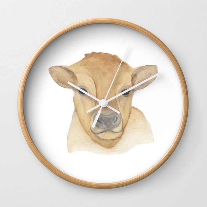 Little Moo Wall Clock