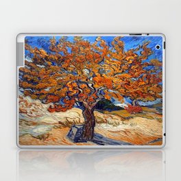 Vincent Van Gogh,The Mulberry Tree ,1889 Laptop Skin