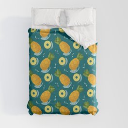 Pineapple Duvet Cover