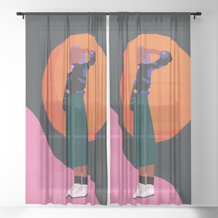 Sheer Curtain