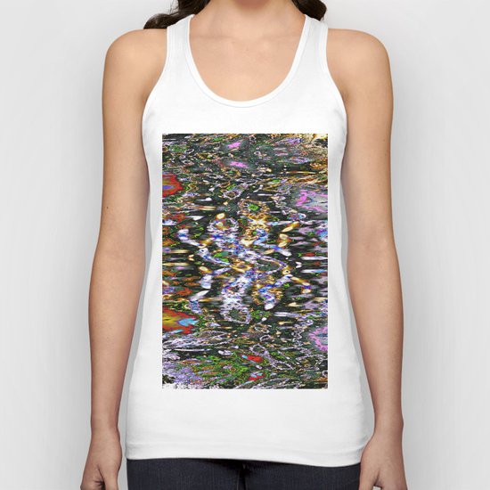 asymmetric something II Unisex Tank Top