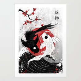 Koi Fish Art Prints For Any Decor Style Society6