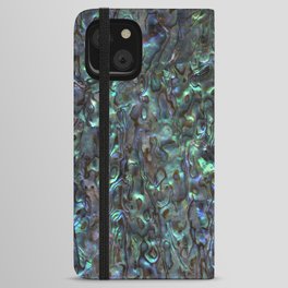 Abalone Shell | Paua Shell | Sea Shells | Patterns in Nature | Natural | iPhone Wallet Case