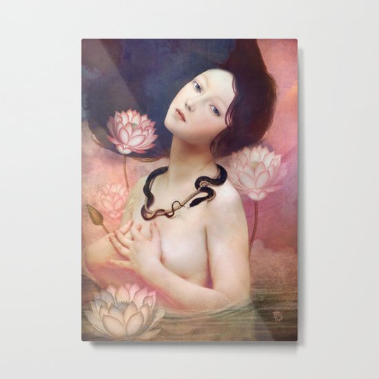The Serpent Lake Metal Print