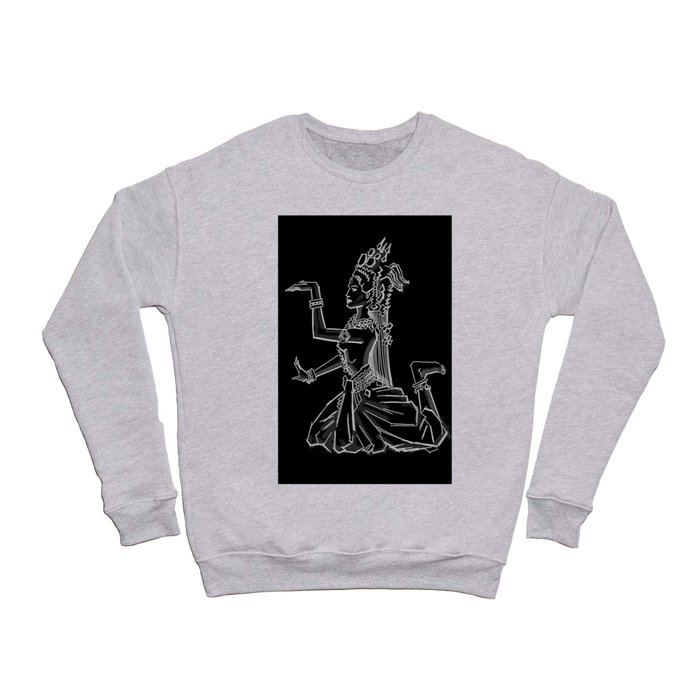 the contrast Crewneck Sweatshirt