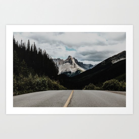 Mountain Road Art Print