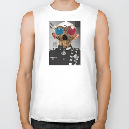 War Collage 1 Biker Tank