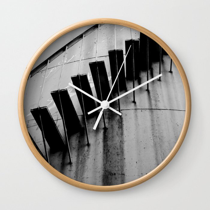 Urban Piano Wall Clock