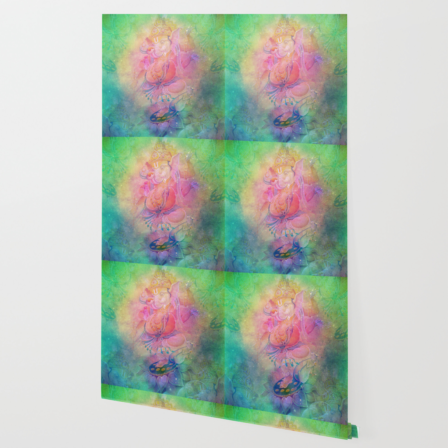 Psychedelic Trippy Ganesh Wallpaper by Psychedelic Astronaut | Society6