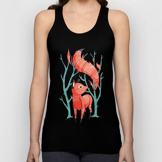 Winter Fox Unisex Tank Top
