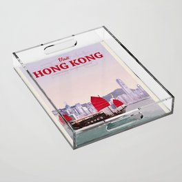 Visit Hong Kong Acrylic Tray