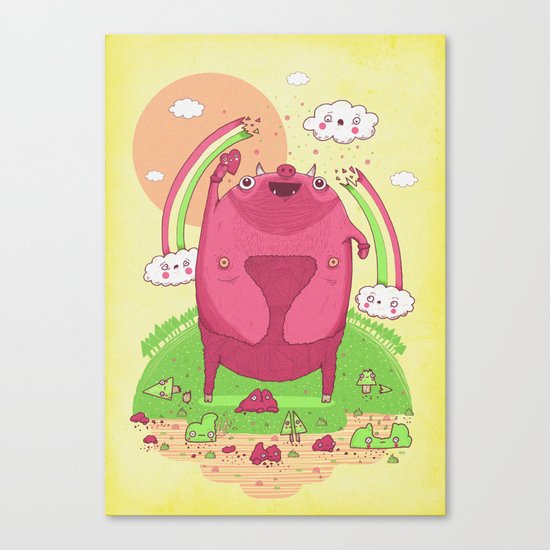 All you need is love Canvas Print