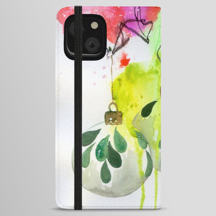 abstract ornaments N.o 1 iPhone Wallet Case