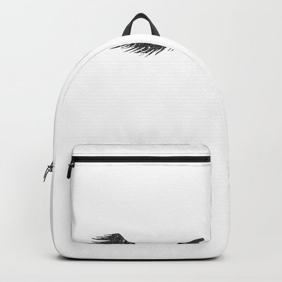 Lashes Black Glitter Mascara Backpack