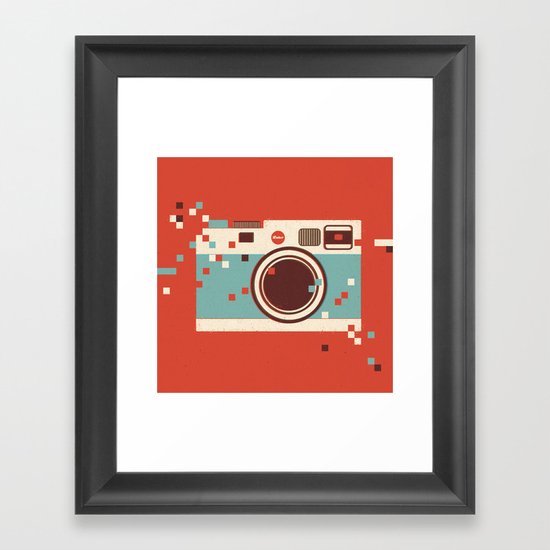 Glitch - Part II Framed Art Print