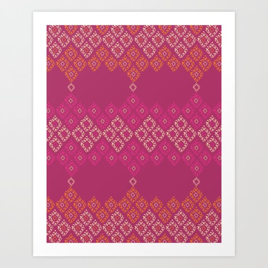 Moroccan Geo Art Print