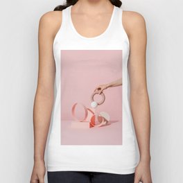 Pink abstract composition Tank Top