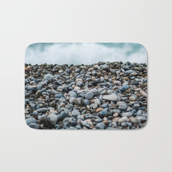 On the Water Edge (Beach & Rocks) Bath Mat