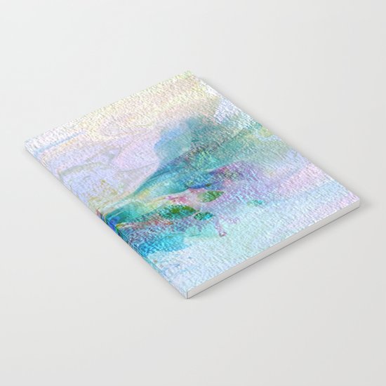 Soft Shaded Floral Abstract Notebook