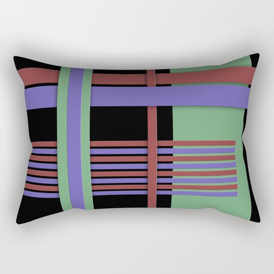 Abstract #407 Rectangular Pillow