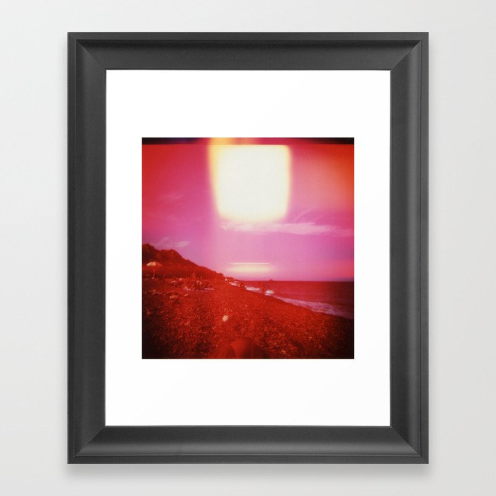 new sun Framed Art Print