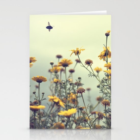 a spring clean for the May queen Stationery Cards